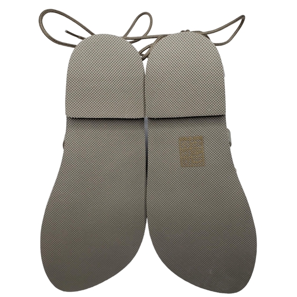 Free People | NIB Sky Gray Bohemian Vacation Day Wrap Thong Sandals Women's 7 - Picture 10 of 14